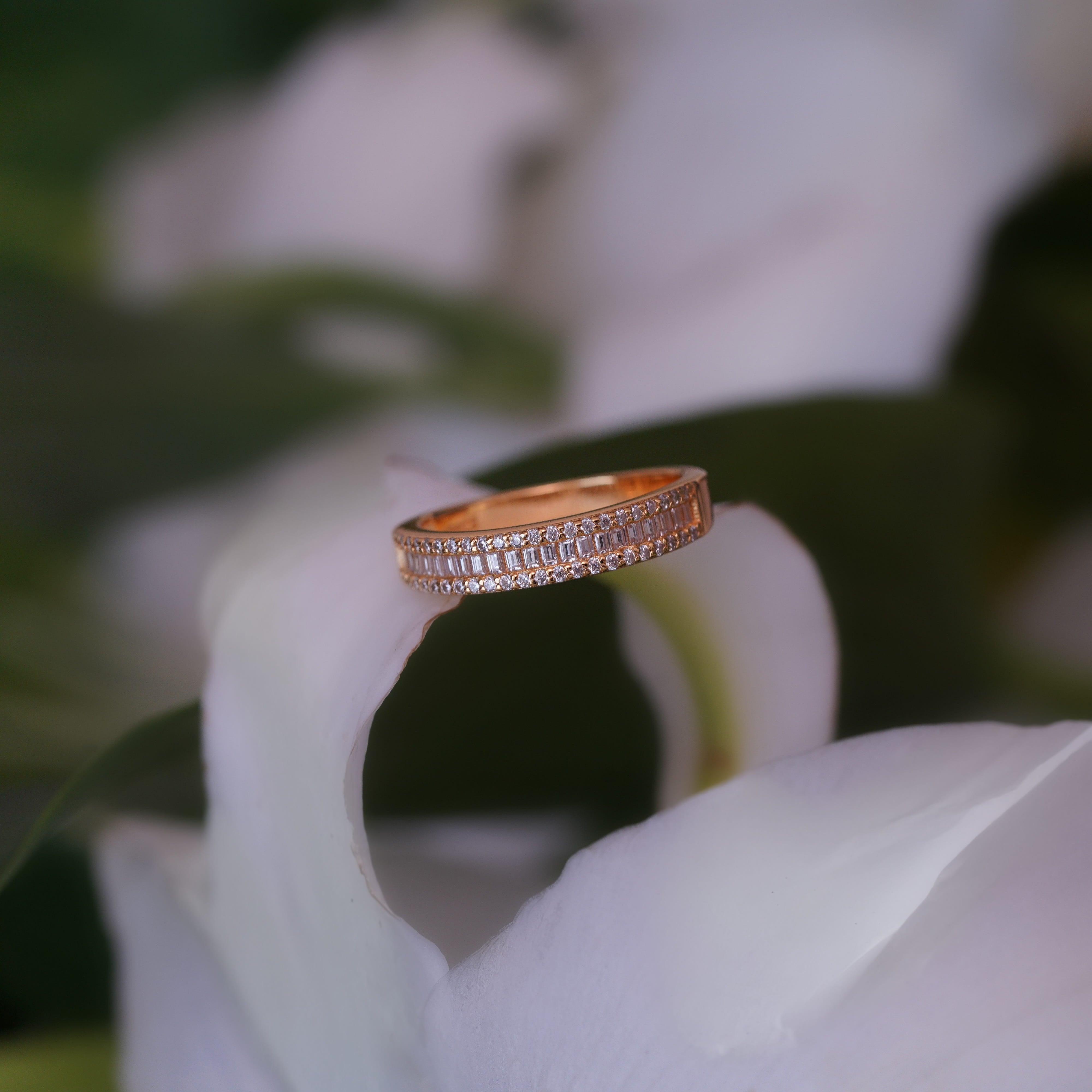 Aurelia Half Eternity Ring
