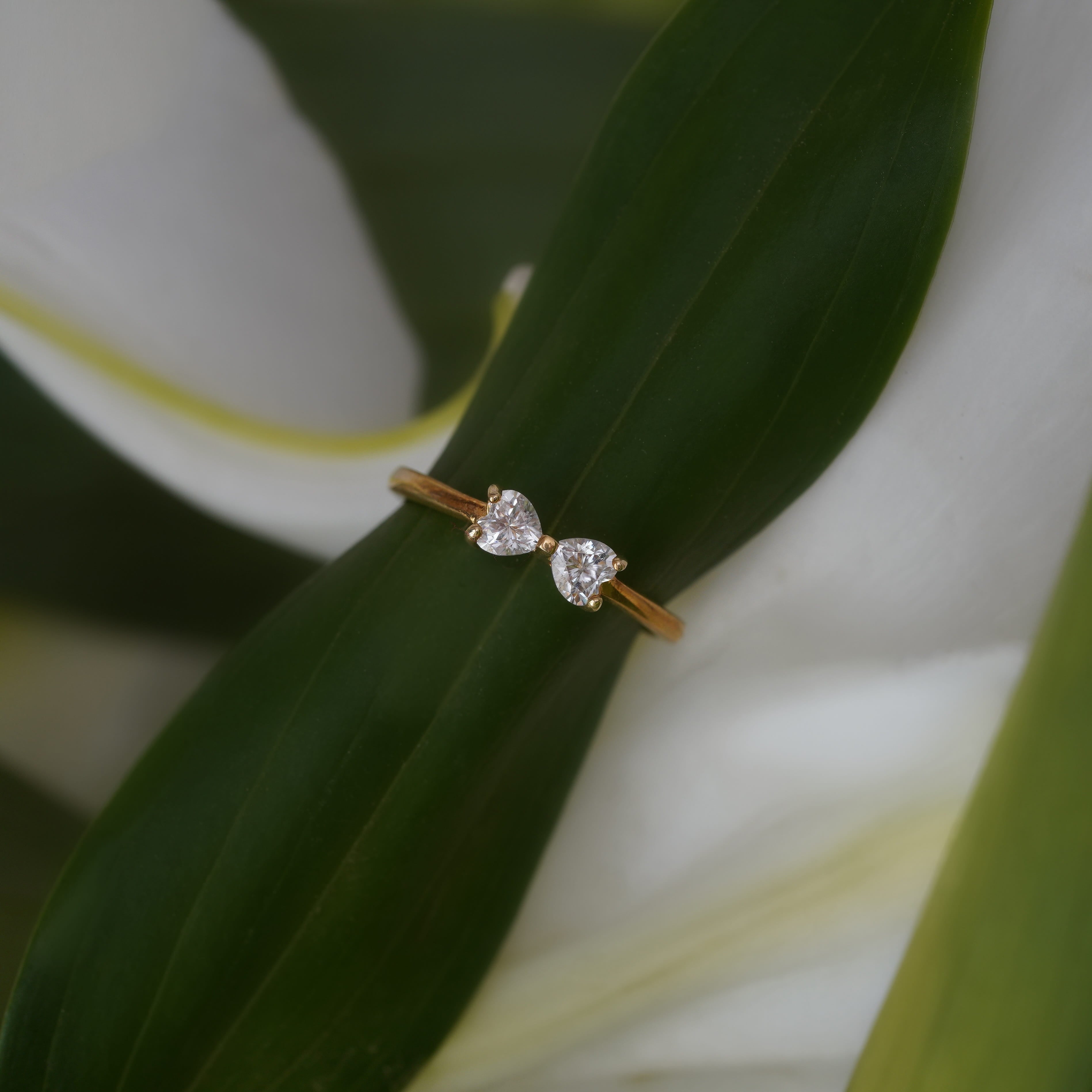 Freya Promise Ring (2 Hearts)
