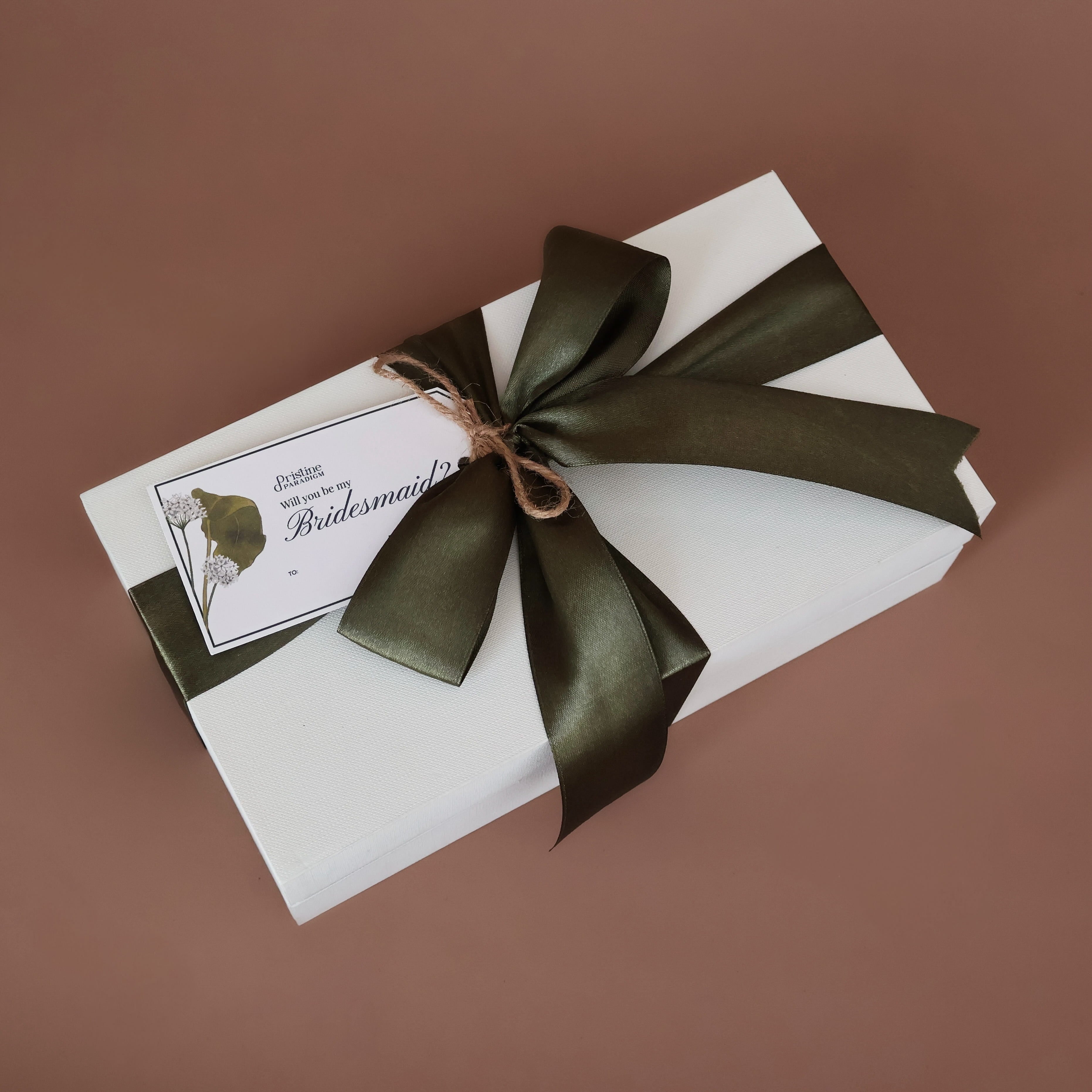 Wedding Entourage Proposal Box