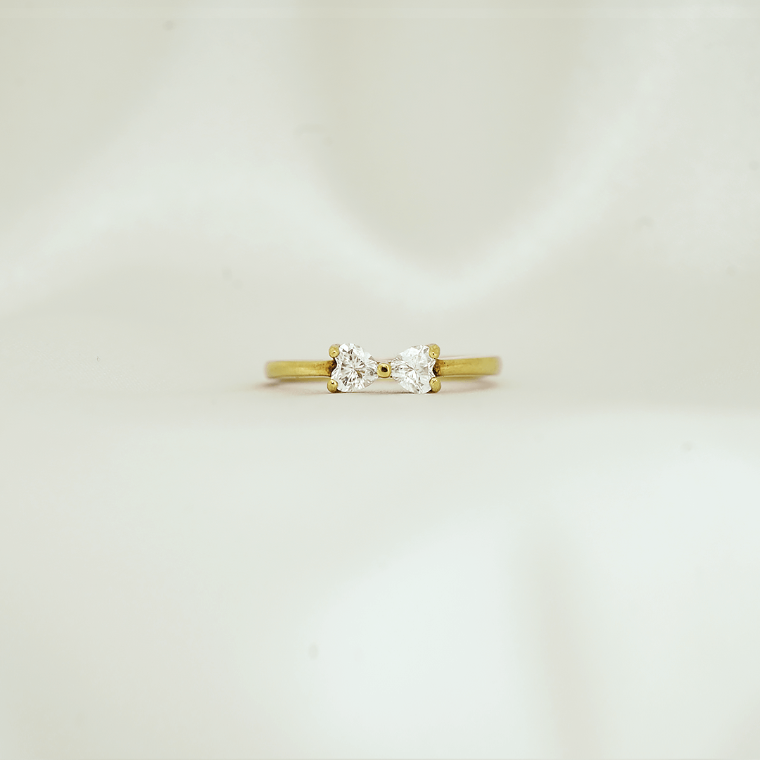 Freya Promise Ring (2 Hearts)