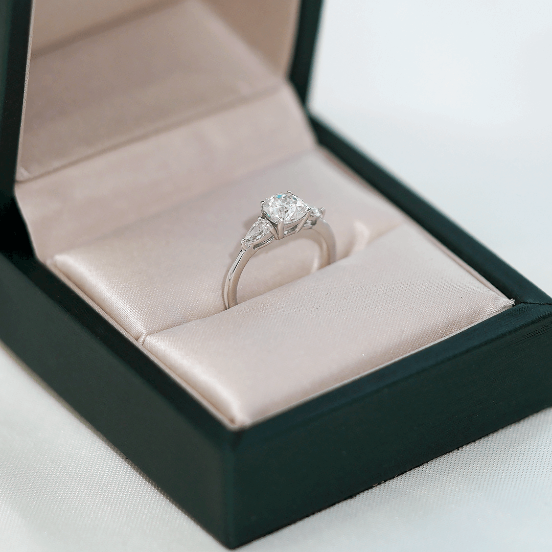 Hera Three-Stone Ring