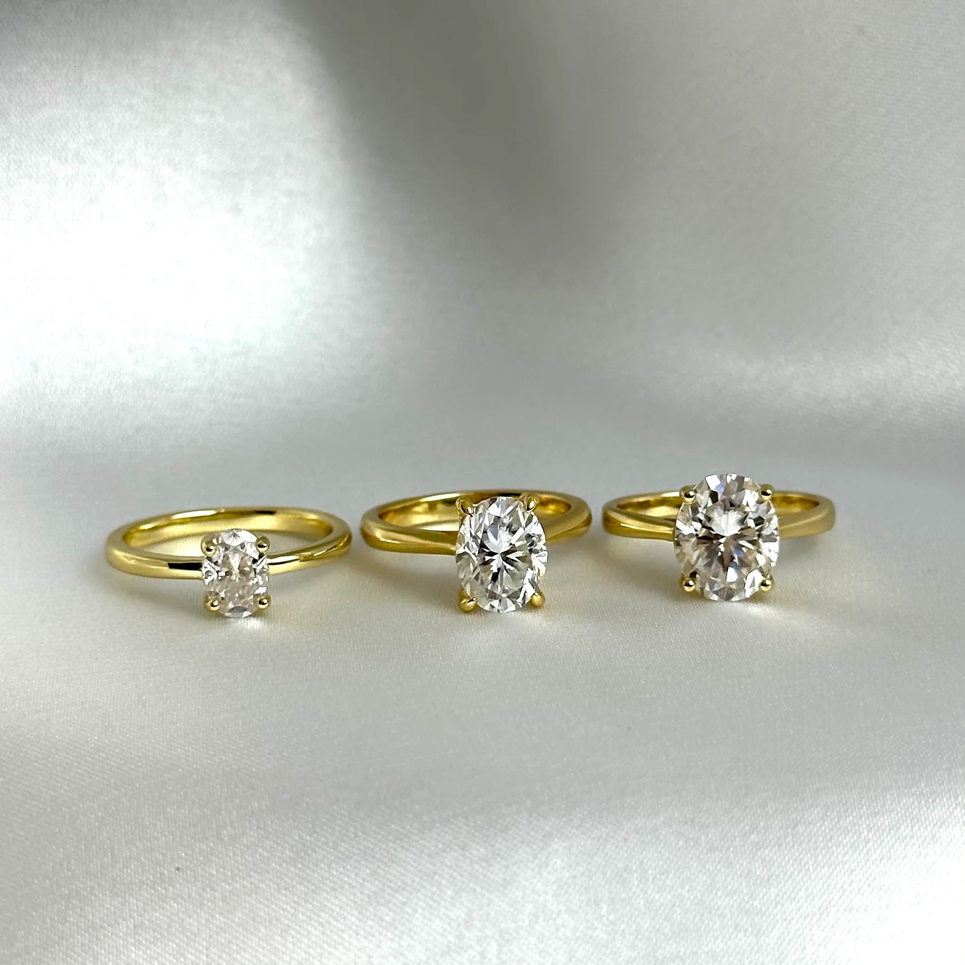 Oval Cut Solitaire Ring