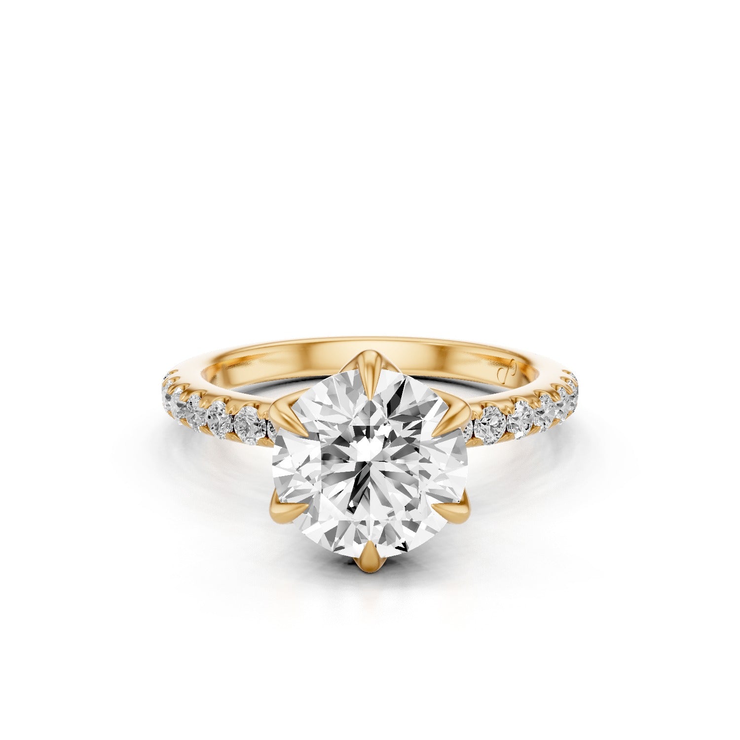 Petal Pavé (Moissanite)