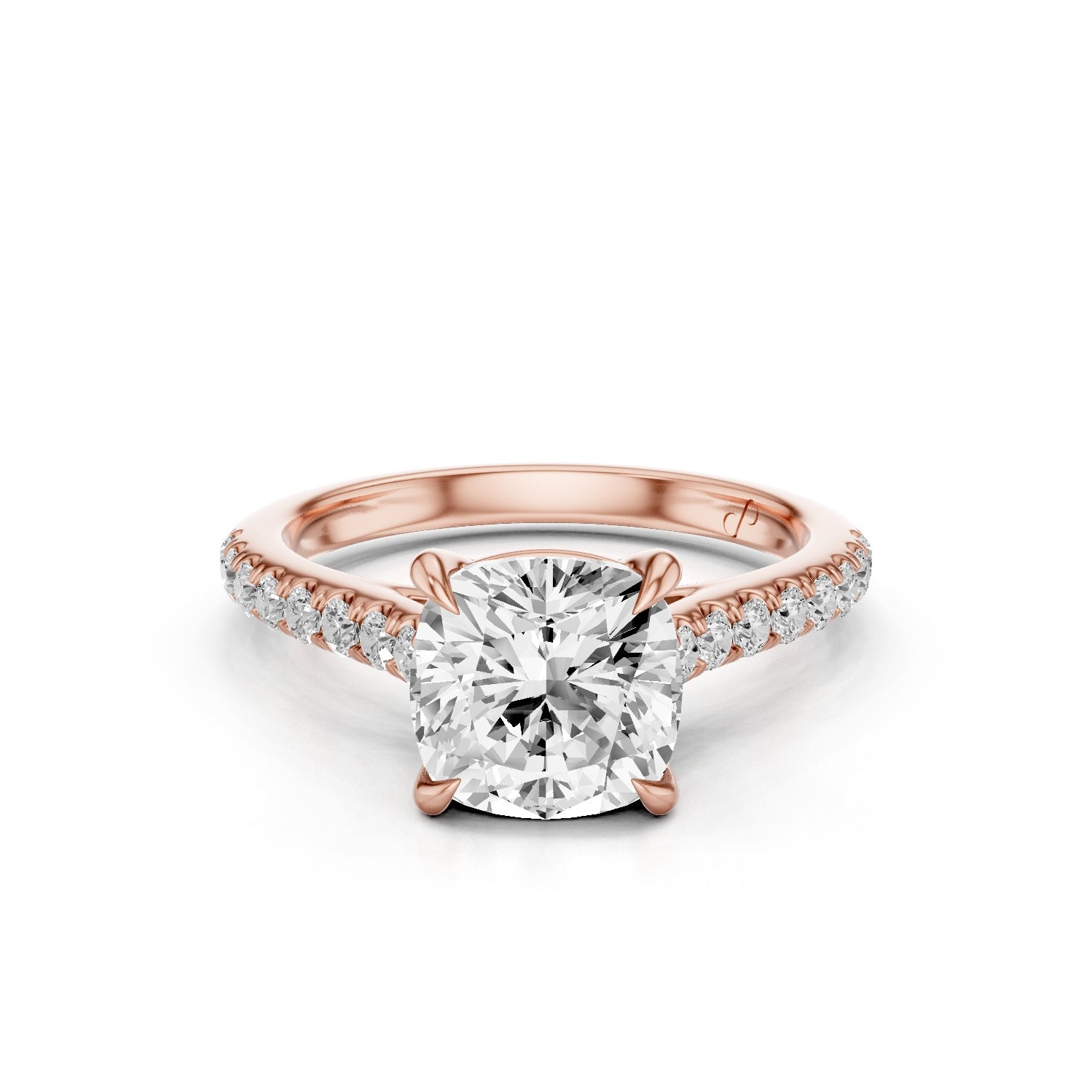 Cathedral Pavé (Moissanite)