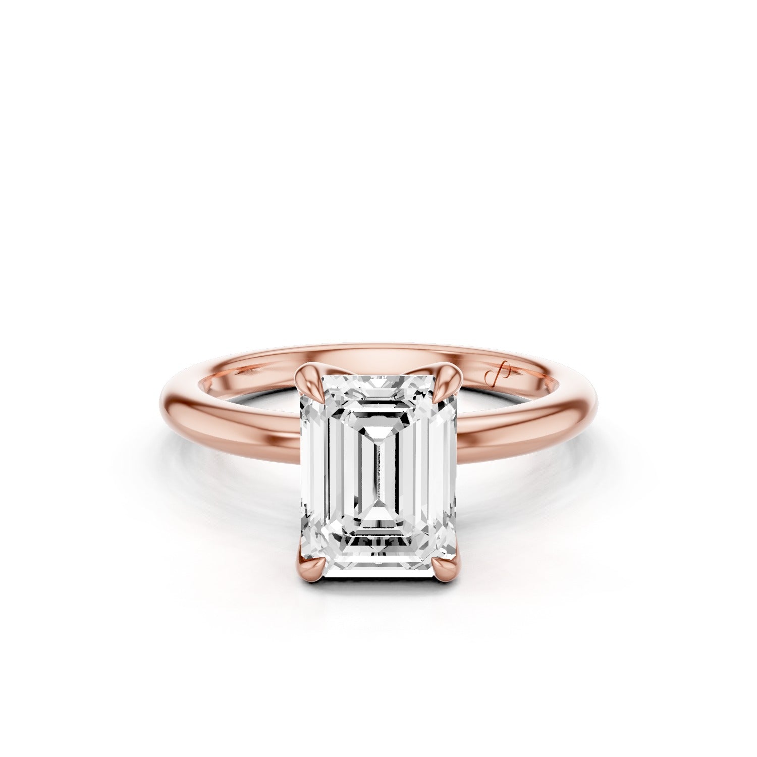 Petal Solitaire (Moissanite)