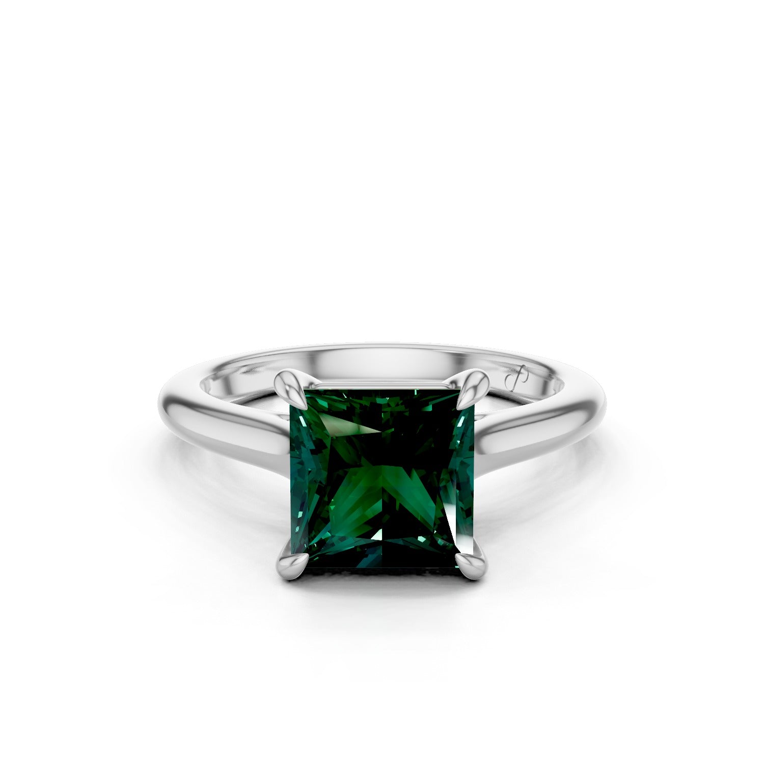 Cathedral Solitaire (Emerald)