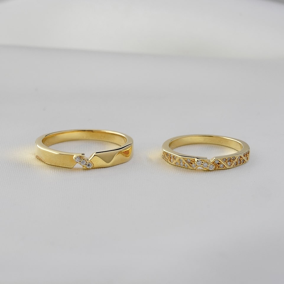 Volans Couple Ring – Pristine Paradigm