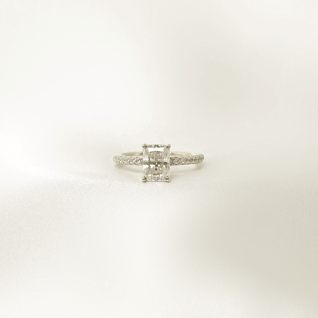 Radiant Pavé Ring
