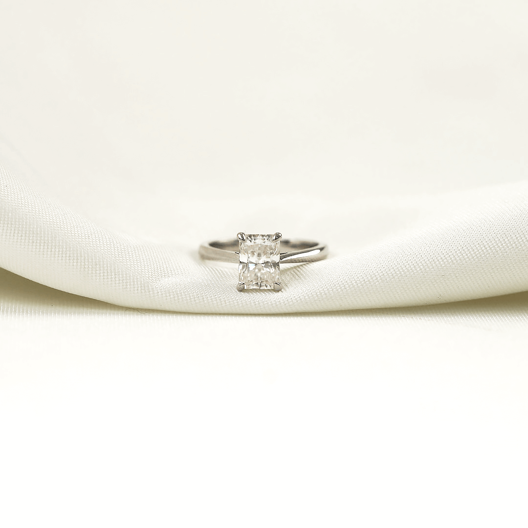 Radiant Solitaire Ring