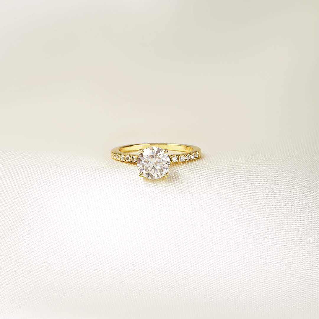Round Pavé Ring
