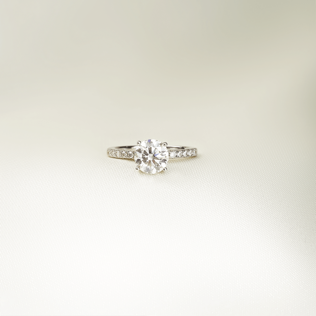 Round Pavé Ring