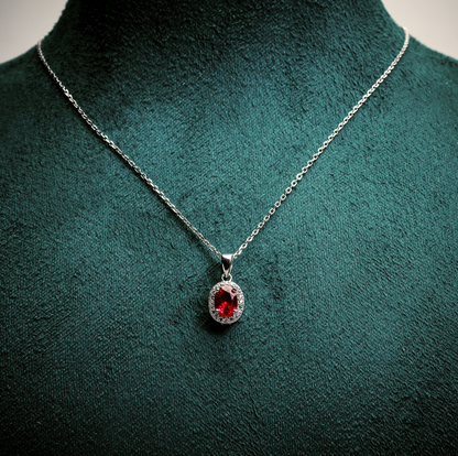 Lab Ruby Necklace – Pristine Paradigm