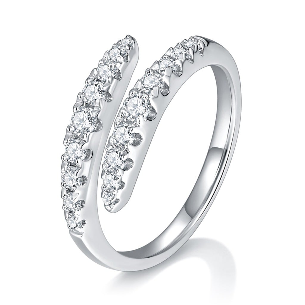 Serpens Double Row Ring