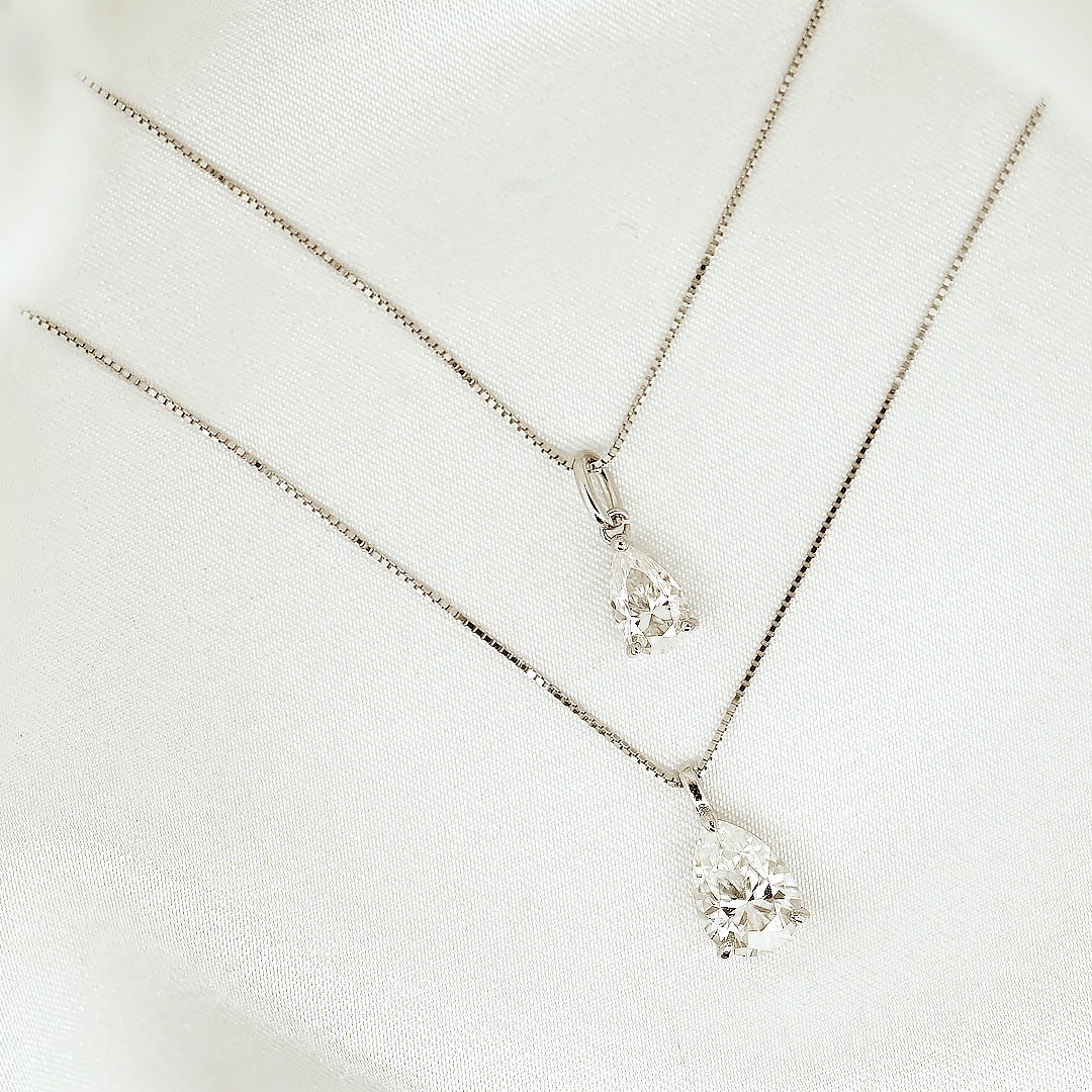 Talia Pear Classic Necklace