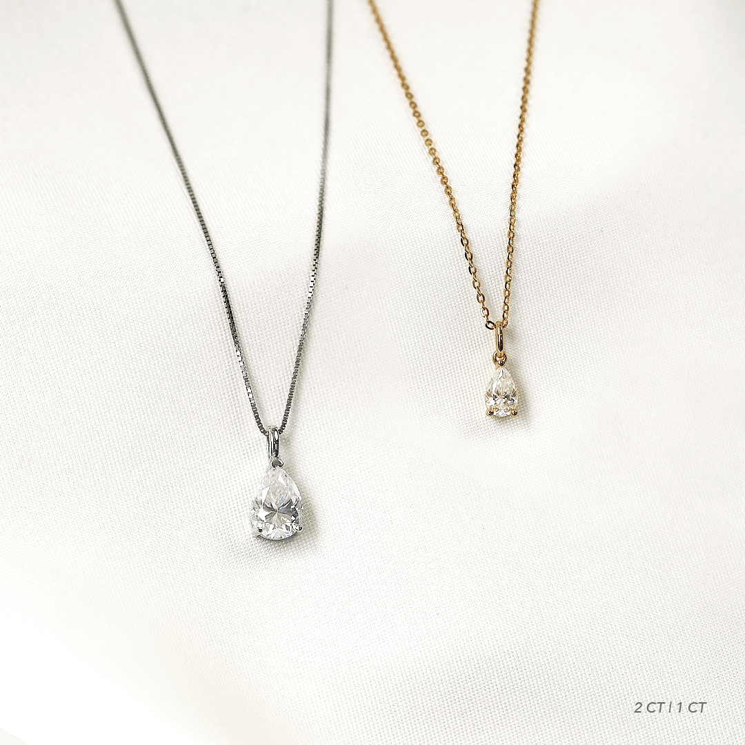 Talia Pear Classic Necklace
