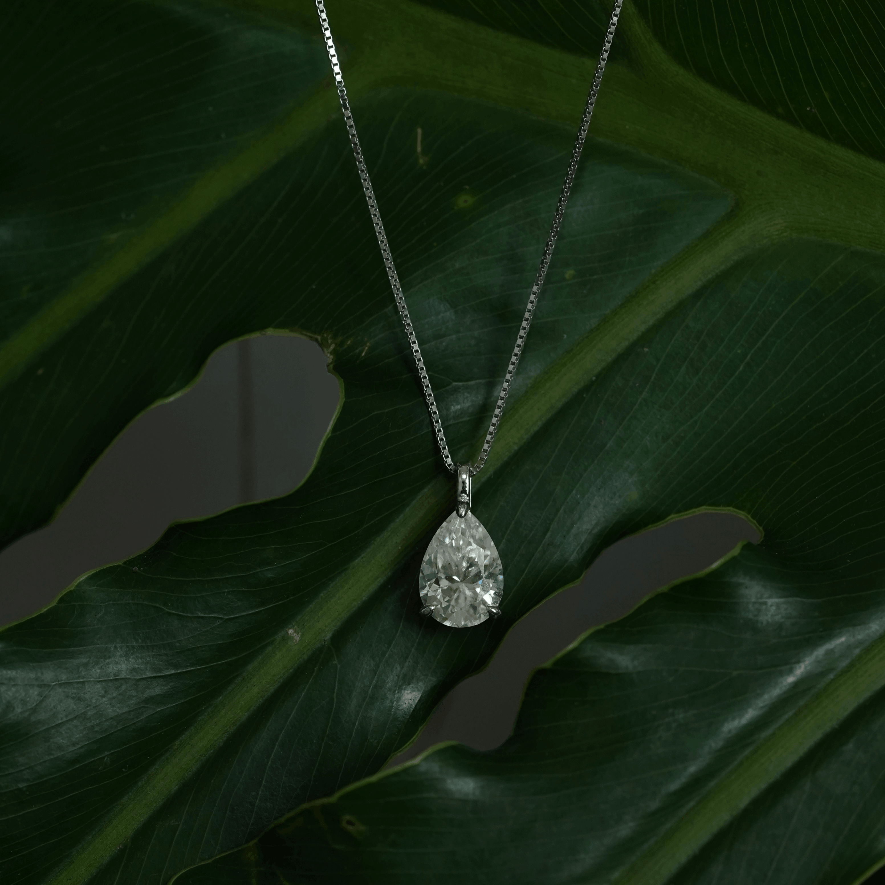 Talia Pear Classic Necklace