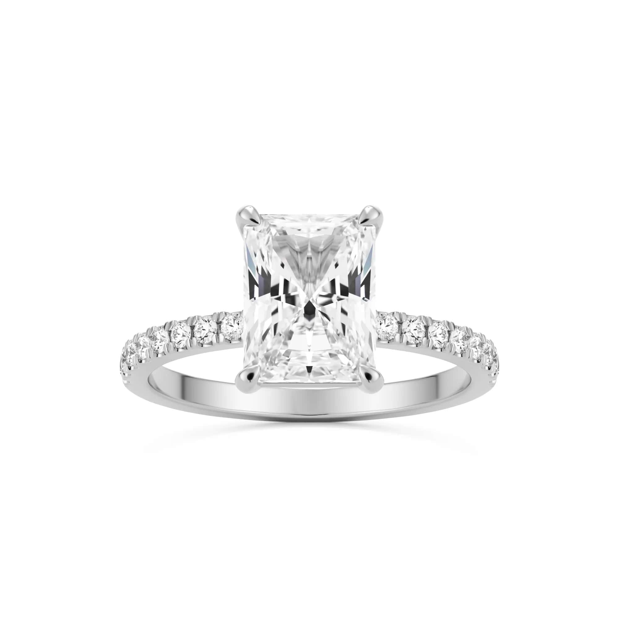 Radiant Pavé Ring