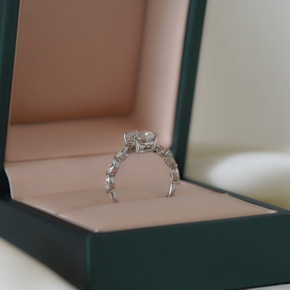 Zerelle Oval Pavé Ring