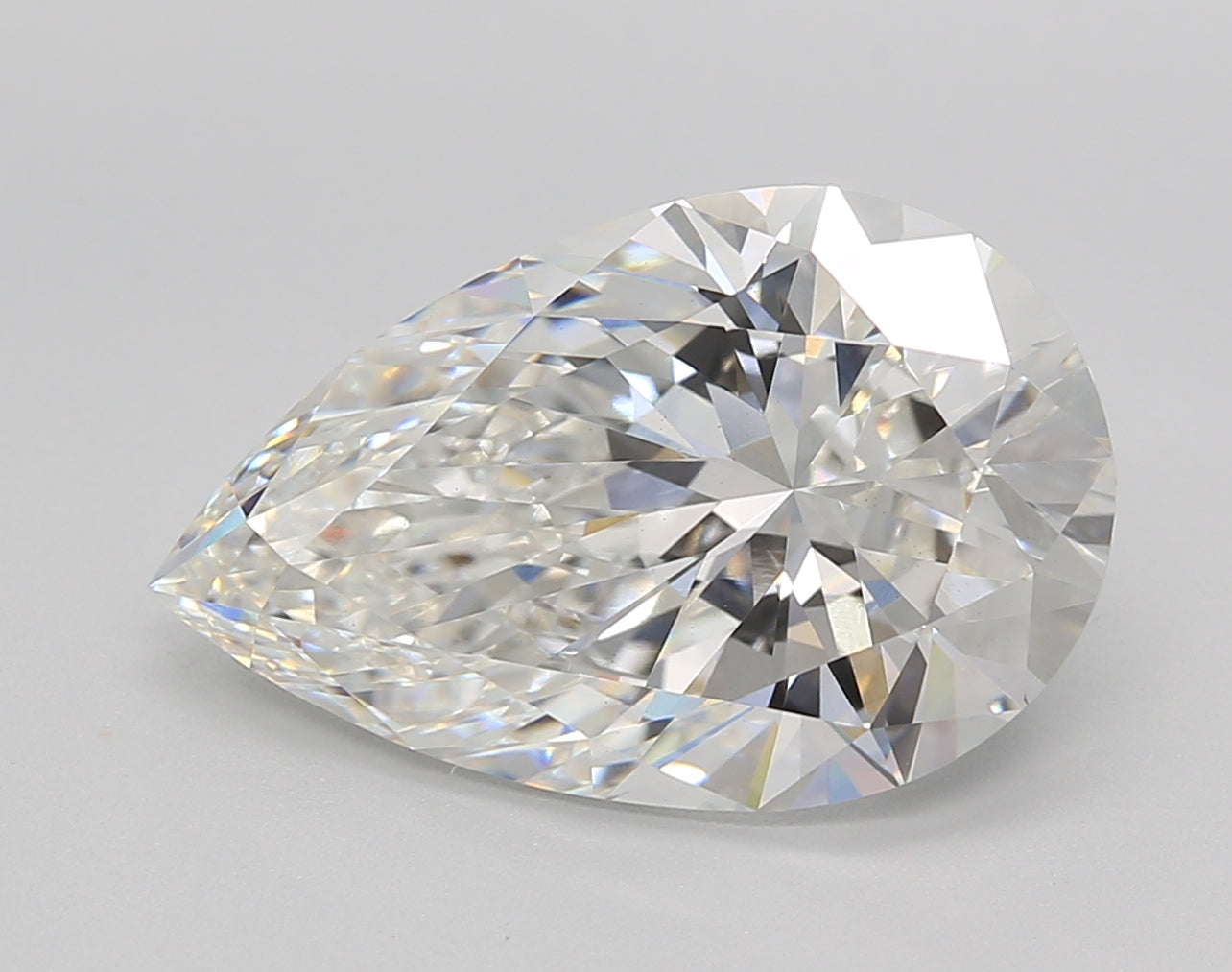 5.52ct PEAR  F EX VS1 IGI - 651454547